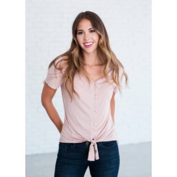 BB Sage Green Button Wrap Shirt - Picture 3 of 7